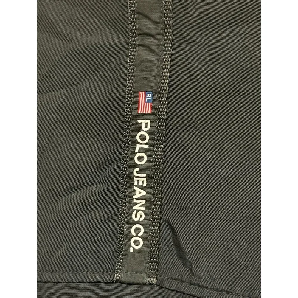 Ralph Lauren Polo Jeans Co. Men's‎ Vintage Black Casual Jacket Coat Size Large